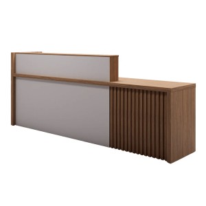 Reception Desk – Walnut